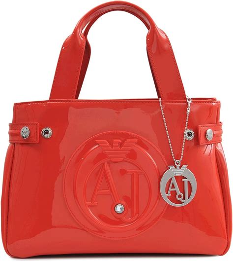 borsa armani jeans vernice originale|emporio armani borse.